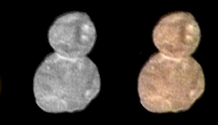 الكويكب "أولتيما تول" في أقاصي المجموعة الشمسية يشبه رجل الثلج