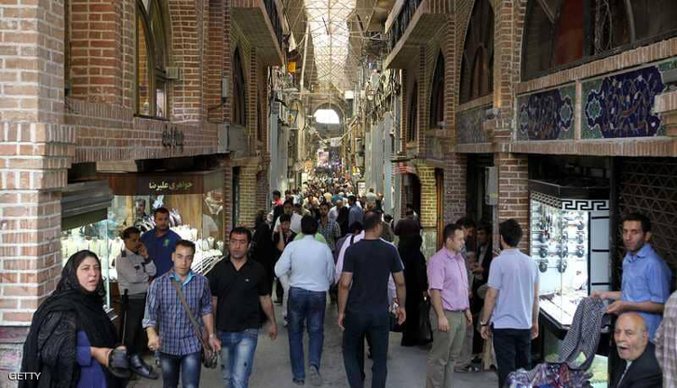 بازار إيران تعاني من أرتفاع الأسعار