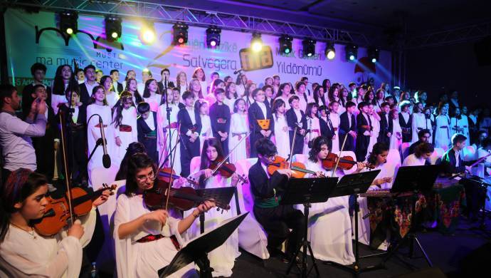 Diyarbakır’da çocuklara müzik ziyafeti