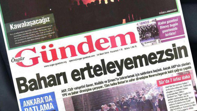 AİHM, 'Özgür Gündem' davasında Türkiye'yi suçlu buldu