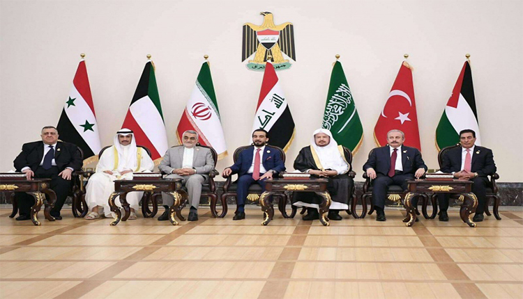 أجتماع رؤوساء برلمانات العراق ودول الجوار
