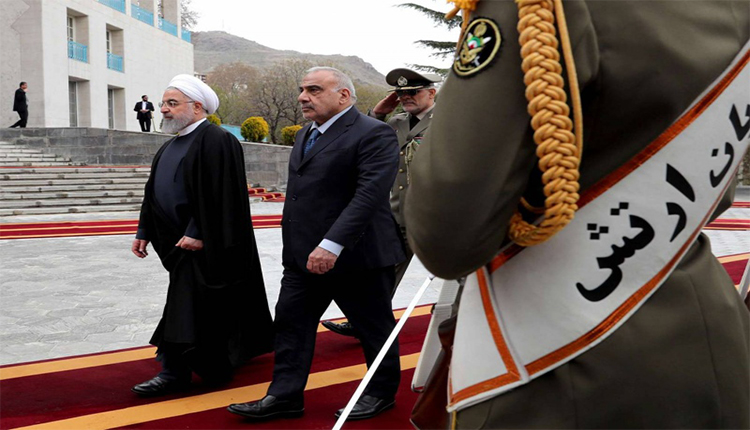 عبدالمهدي و روحاني في طهران
