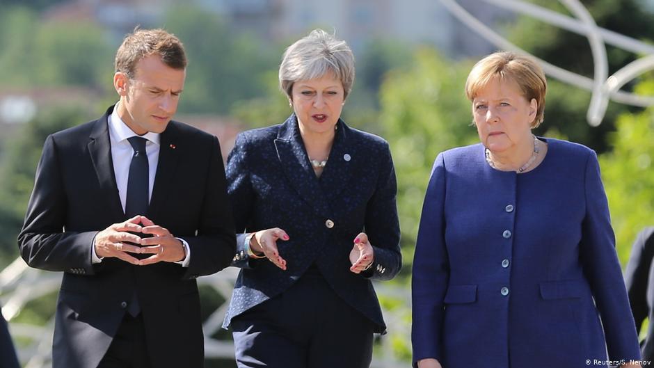 İngiltere Başbakanı May, Merkel ve Macron'la görüşecek