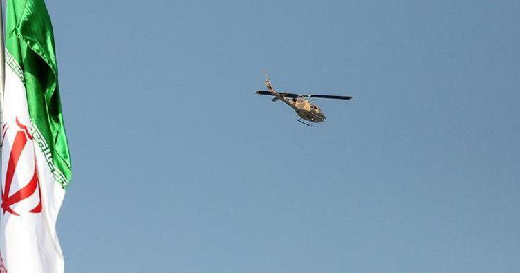 İran'da askeri helikopter düştü