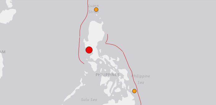 Filipinler'de 6,4 büyüklüğünde deprem