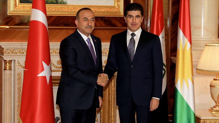 Türkiye'nin Bağdat ve Erbil ile diplomasi trafiği; Çavuşoğlu Erbil'de