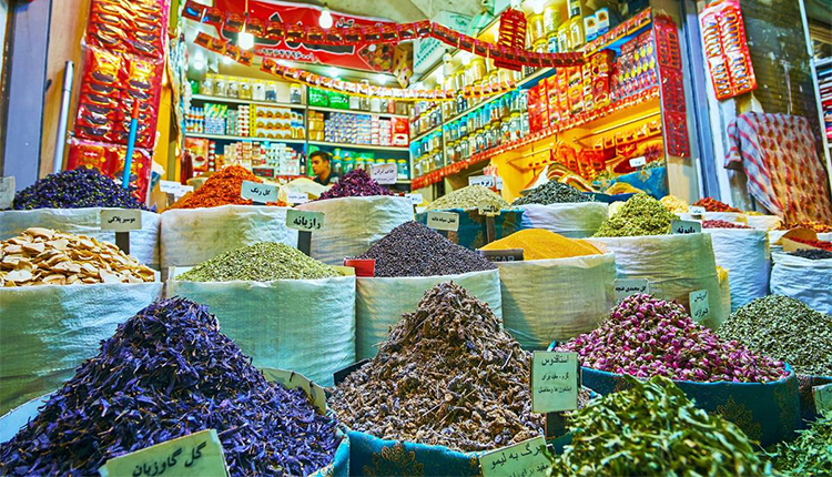 بازار إيران في محافظة شيراز