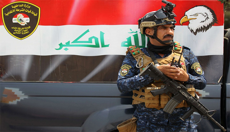 عنصر من قوات العراقية 