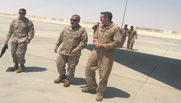 قادة الجيش الأمريكي في قطر
