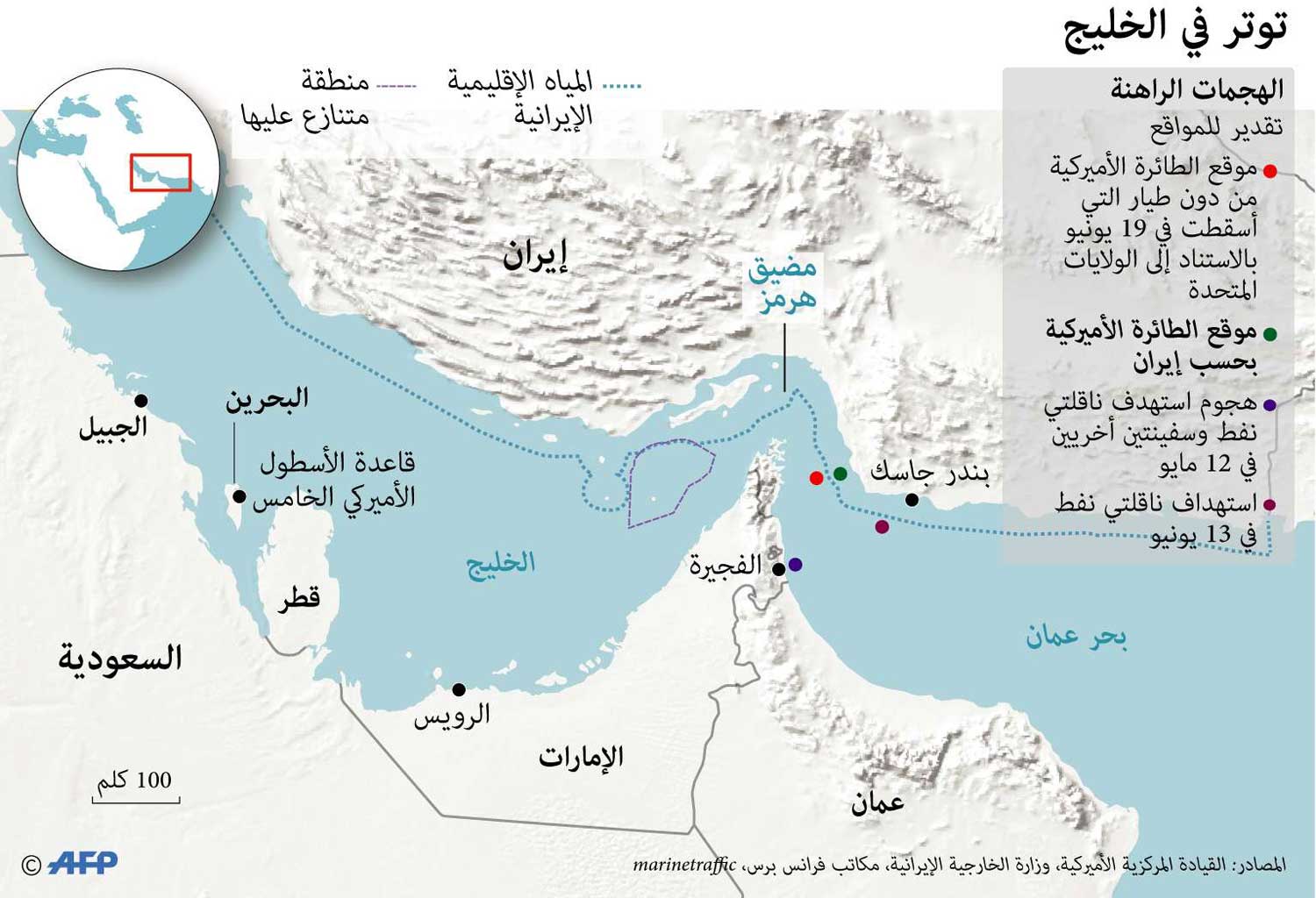غرافيك الخليج العربي