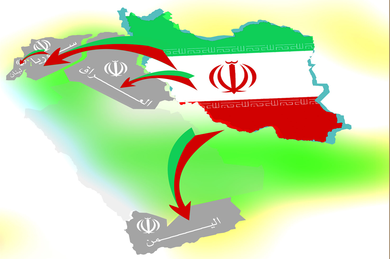 خريطة الأحتلال الإيراني 