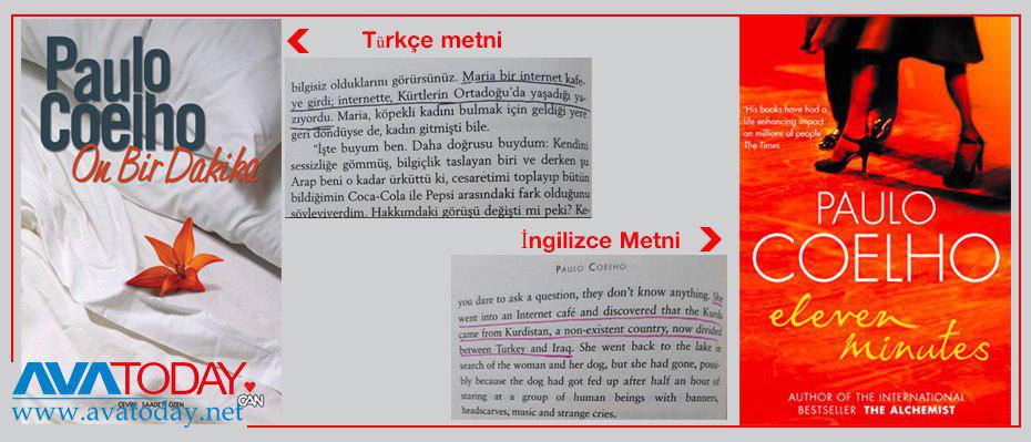 Türk yayınevi Paulo Coelho’nun kitabındaki Kürdistan’ı sansürledi
