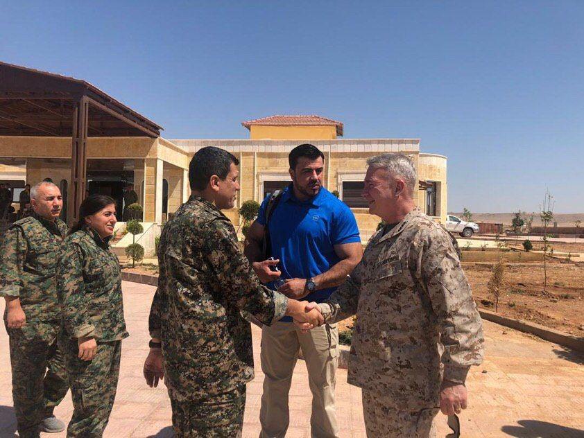 ABD Merkez Kuvvetler Komutanı  DSG Komutanı ile görüştü