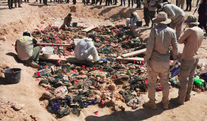 Baas faşizminin diri diri gömdüğü 70 Kürt’e ait toplu mezar bulundu