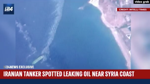 لکه نفتی مرموز بعد از رسیدن نفتکش‌های ایرانی به ساحل سوریه را چه کسی ایجاد کرد؟