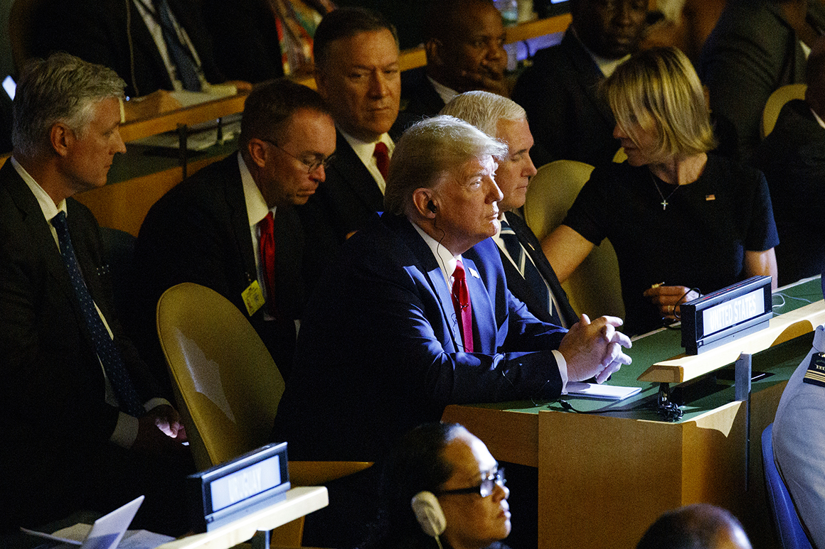 ترامب في الأمم المتحدة