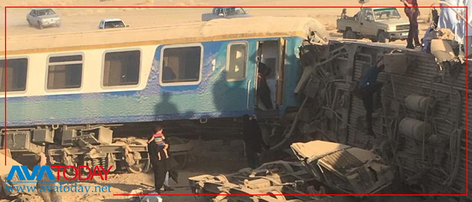 Train crash kills 10 in southeast Iran, say eyewitnesses