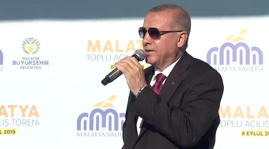 Erdoğan: ABD bizim için değil YPG için güvenli bölge oluşturuyor