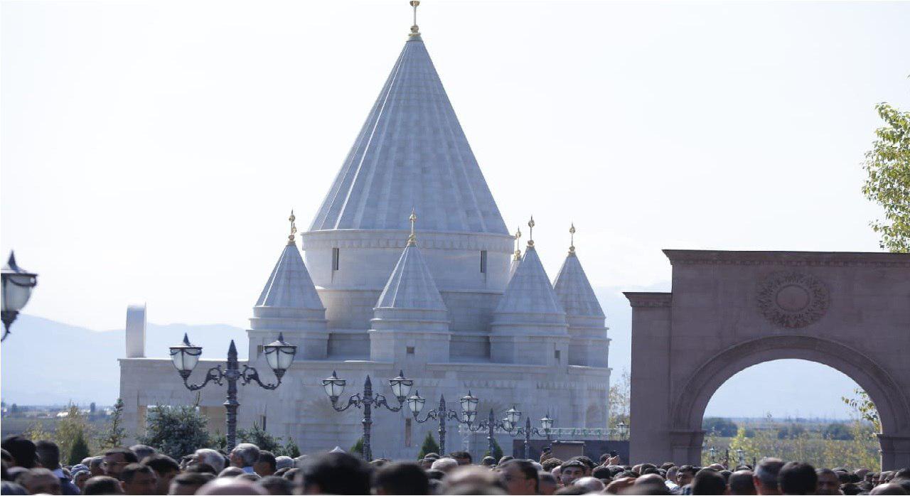 Dünyanın en büyük Ezidi tapınağı Kürdistan’da değil Ermenistan’da açıldı