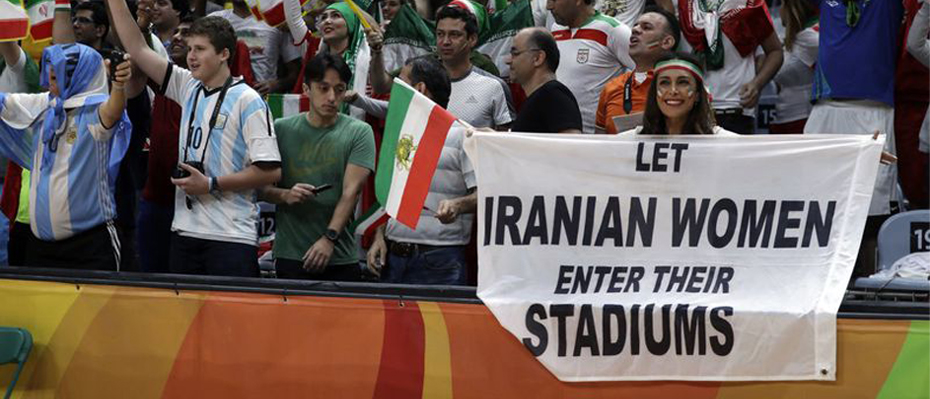 Iranian woman burns herself in protest of prison sentence over entering stadium 