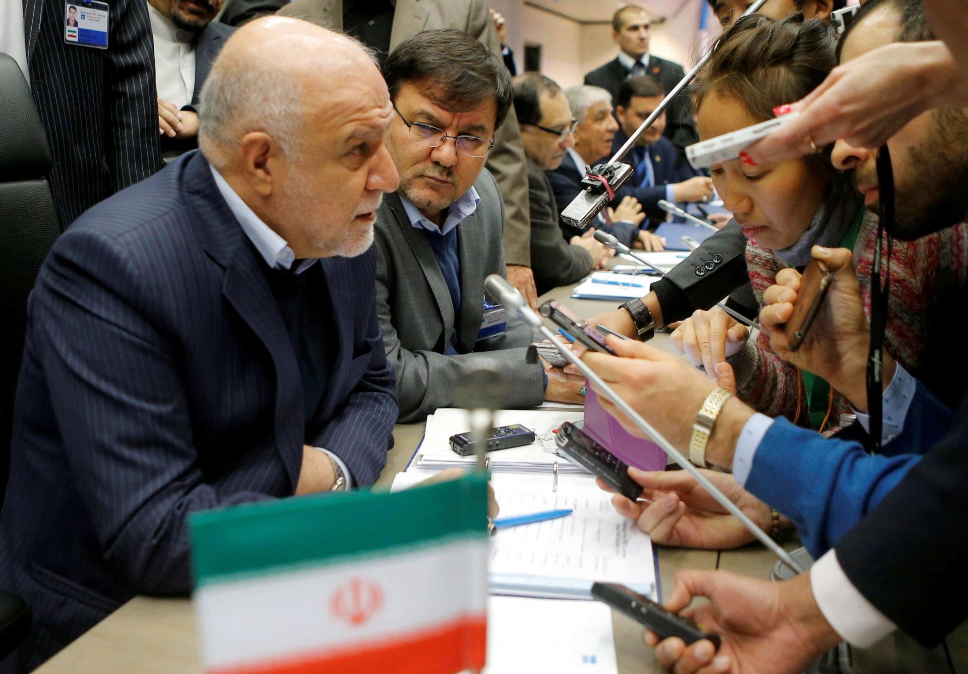 بيجن زنغنة, وزير نفط إيران في أجتماع أوبك