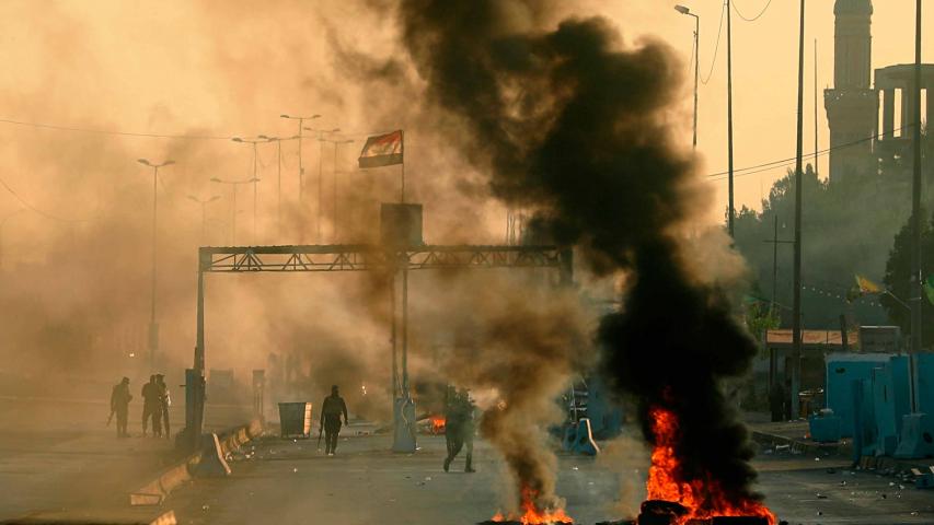 متظاهرون في العراق