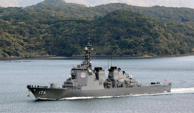 سفينة حربية يابانية