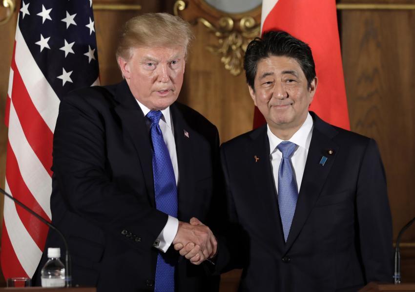 Trump, Abe discuss Iran in phone call after Rouhani’s visit to Japan