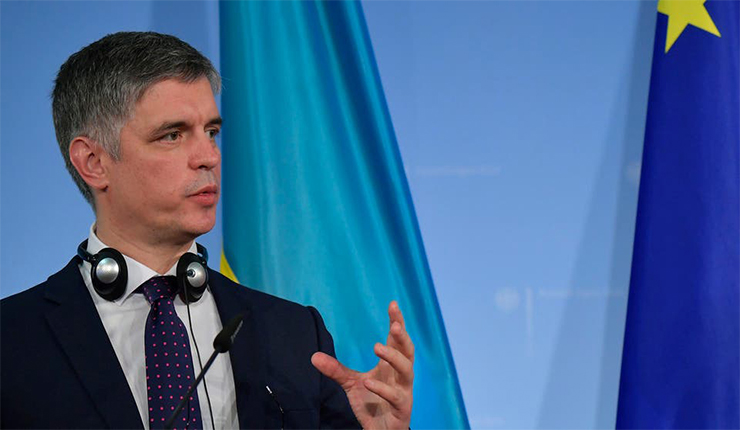 وزير الخارجية الأوكراني، فاديم بريستايكو