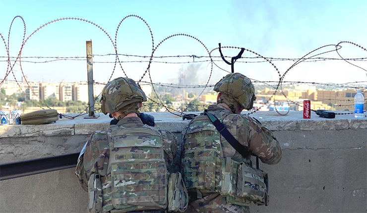 جنود أمريكية في بغداد