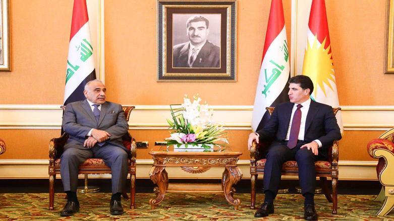 Abdulmehdi Erbil’de Kürt liderliğiyle görüştü