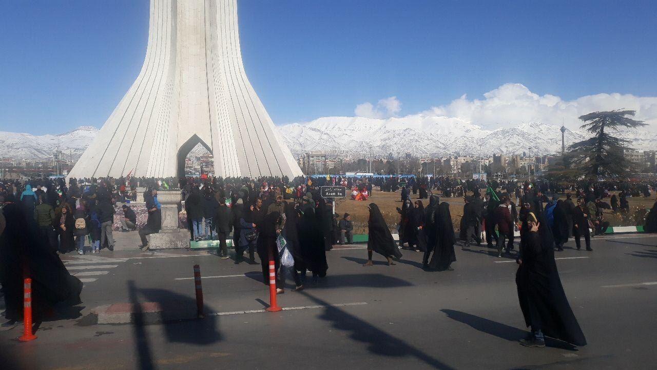 Iranian people boycott anniversary of Islamic Republic Revolution