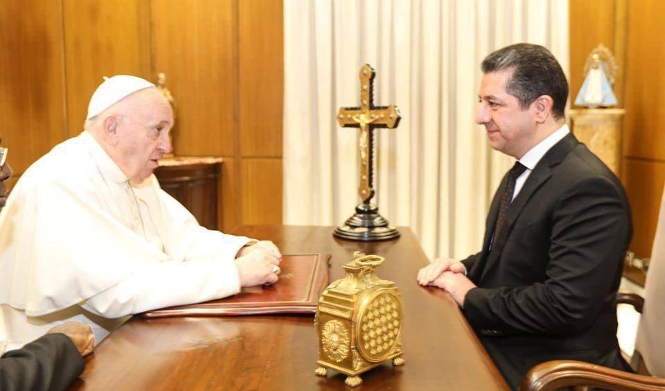 Başbakan Barzani, Papa’yı Kürdistan’a davet etti