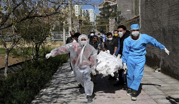 ايران من الدول الأكثر تضررا بالفيروس