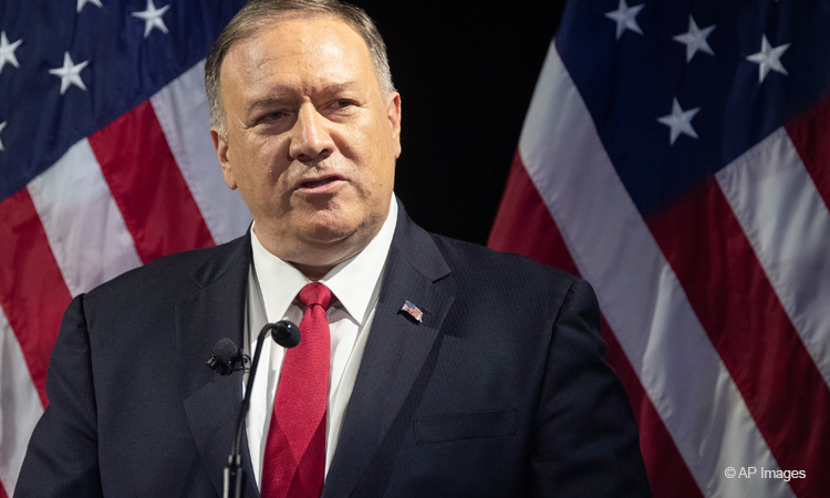 Pompeo urges UN to extend arm embargo against Tehran