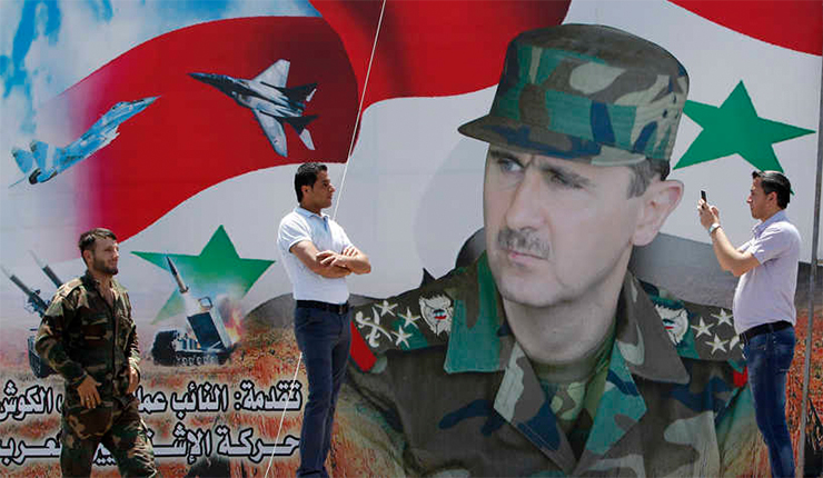 تدخل إيران وروسيا في الحرب الأهلية السورية أنقذ نظام الأسد