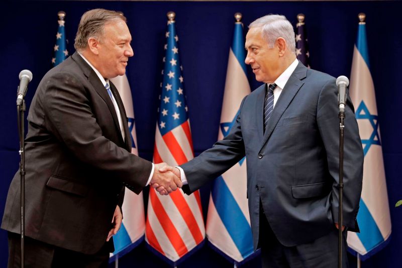 Pompeo arrived in Israel to talk on Iran among other issues 