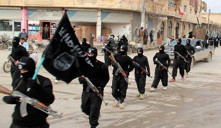 عناصر من أرهابيي داعش