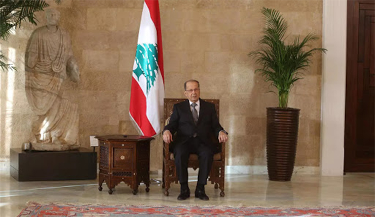 ميشيل عون، الرئيس اللبناني