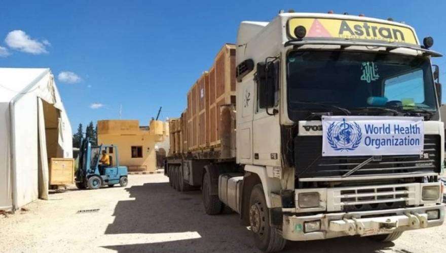 WHO’dan Rojava’ya 30 tonluk tıbbi malzeme desteği