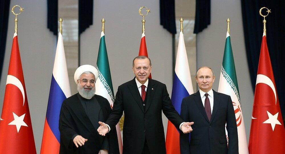 Tehran holds online talk with Russia, Turkey on Syria
