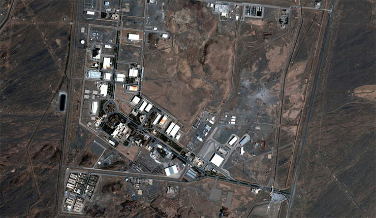 منشأة نطنز النووية ضمن المنشآت التي تعرضت لحرائق مؤخرا 