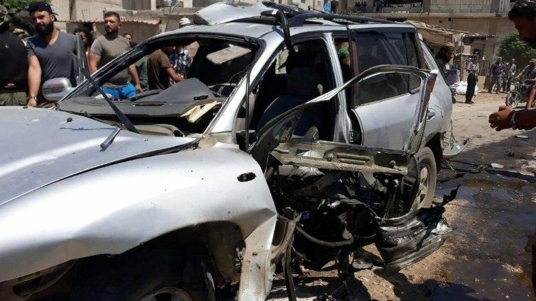 Afrin’de patlama: Feyleq El-Şam grubu lideri Husen Bedra öldü