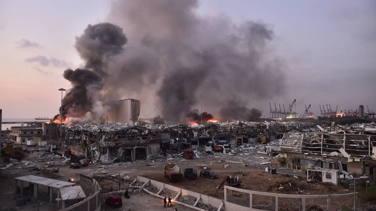 Beirut explosion: Hezbollah was linked with ammonium nitrate at the port 
