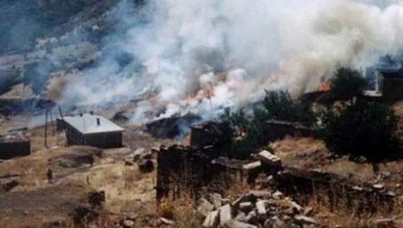  Türk ordusu Zaxo'da 6 köyü bombaladı