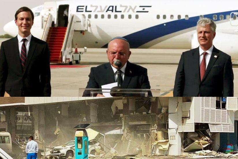 İsrail'den BAE'ye ilk uçuş gerçekleşti: Dubai’de patlama
