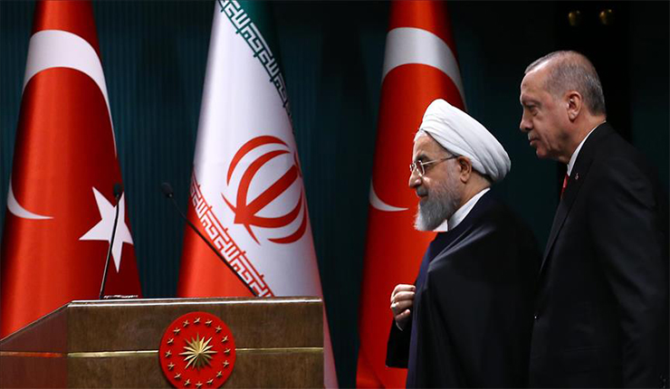 أردوغان و روحاني، رئيسا تركيا وإيران