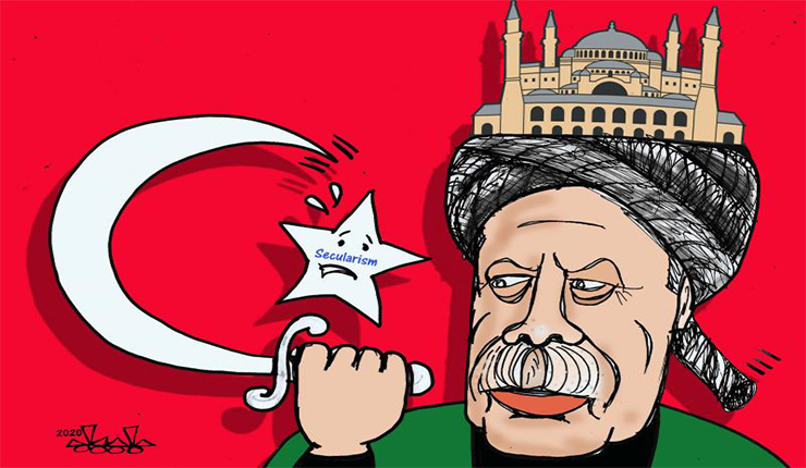 أردوغان يحاول تمزيق معاهدة لوزان