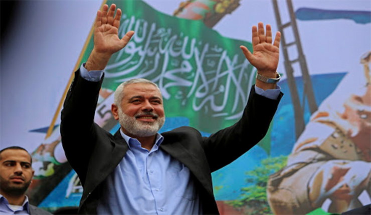 إسماعيل هنية، رئيس مكتب السياسي لحركة حماس