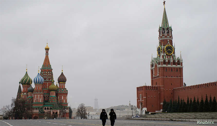 الساحة الحمراء في موسكو